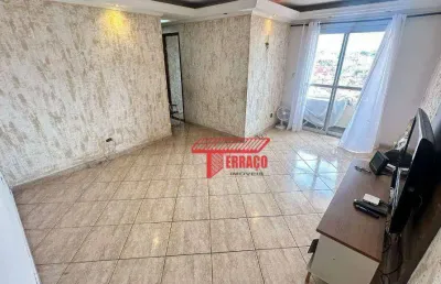 Apartamento com 3 dormitórios à venda, 68 m² por r$ 290.000,00 - jardim do estádio - santo andré/sp