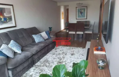 Apartamento com 3 dormitórios à venda, 108 m² por r$ 690.000,00 - santa maria - são caetano do sul/sp