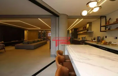 Apartamento com 4 dormitórios à venda, 275 m² - jardim - santo andré/sp
