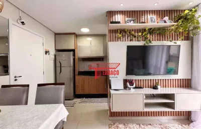 Apartamento garden com 2 dormitórios à venda, 63 m² por r$ 410.000,00 - parque são vicente - mauá/sp