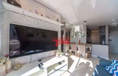 Apartamento com 2 dormitórios à venda, 55 m² por r$ 372.000,00 - vila humaitá - santo andré/sp
