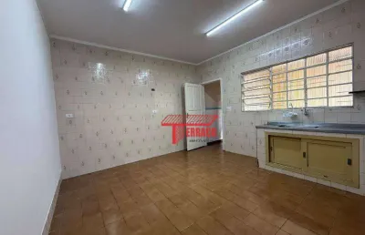 Casa com 2 dormitórios para alugar, 106 m²  - vila pires - santo andré/sp