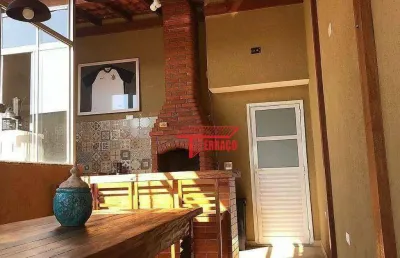 Cobertura com 2 dormitórios à venda, 96 m² por r$ 350.000,00 - vila tibiriçá - santo andré/sp