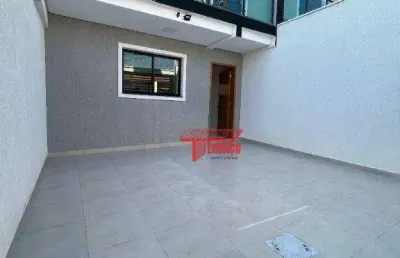 Sobrado com 2 dormitórios, 96 m² - venda por r$ 630.000,00 ou aluguel por r$ 2.825,78/mês - jardim santo alberto - santo andré/sp