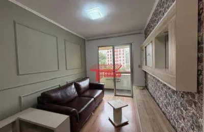 Apartamento com 2 dormitórios para alugar, 55 m² por r$ 2.002,35/mês - jardim do estádio - santo andré/sp