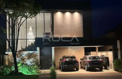 Casa de luxo em condomínio na vila do golf, ribeirão preto