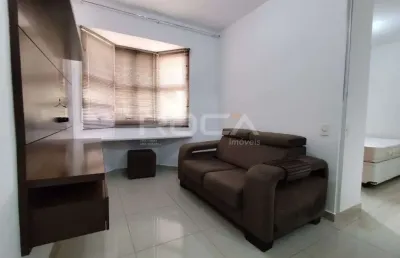 Apartamento mobiliado à venda com 1 dormitórios no bairro monte alegre em ribeirão preto