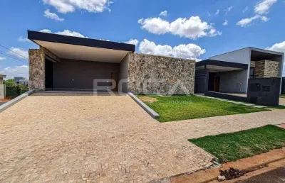 Casa térrea em condomínio fechado locação e á venda com 3 suítes no residencial alto do castelo i em ribeirão preto.