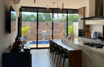 Sobrado de alto padrão semimobiliado parra venda e locação com 3 quartos no bairro residencial alto do castelo - ribeirão preto