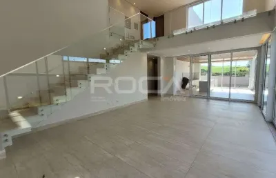 Casa sobrado à venda com 3 quartos sendo 3 suítes no condomínio alphaville, em ribeirão preto.