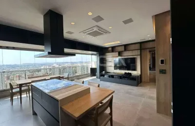 Apartamento de alto padrão com 1 quarto no jardim botânico, em ribeirão preto.
