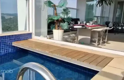 Apartamento com 4 quartos à venda na avenida marcos penteado de ulhôa rodrigues, 3566, tamboré, santana de parnaíba por r$ 5.500.000