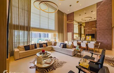 Apartamento com 4 quartos à venda na avenida parkinson, 71, alphaville empresarial, barueri por r$ 6.600.000