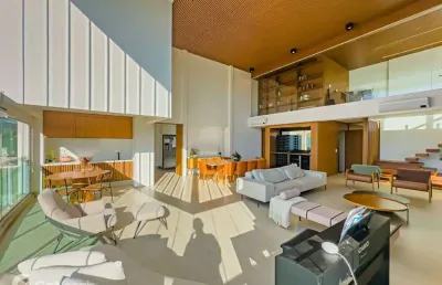 Apartamento com 4 quartos à venda na avenida parkinson, 71, alphaville empresarial, barueri por r$ 7.000.000