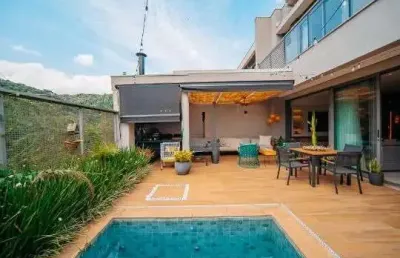Casa em condomínio fechado com 3 quartos à venda na avenida cid vieira de souza, 5, tamboré, santana de parnaíba por r$ 3.250.000
