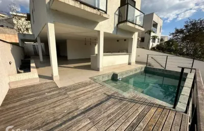 Casa em condomínio fechado com 3 quartos à venda na rua sabiá, 415, suru, santana de parnaíba por r$ 1.600.000