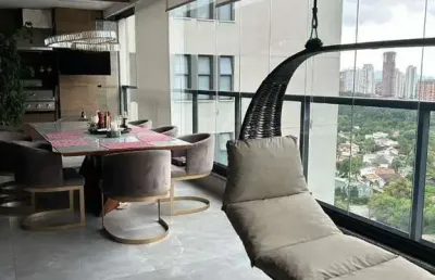 Apartamento com 4 quartos à venda na avenida cauaxi, 370, alphaville centro industrial e empresarial/alphaville., barueri por r$ 5.500.000