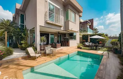 Casa em condomínio fechado com 4 quartos à venda na alameda michelangelo, 1507, alphaville, santana de parnaíba por r$ 3.950.000