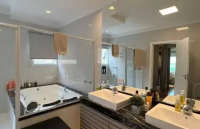 Casa em condomínio fechado com 4 quartos à venda na alameda pégasus, 71, alphaville, santana de parnaíba por r$ 4.500.000