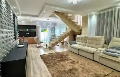 Casa em condomínio fechado com 4 quartos à venda na alameda dos ciclames, 405, alphaville, santana de parnaíba por r$ 2.800.000