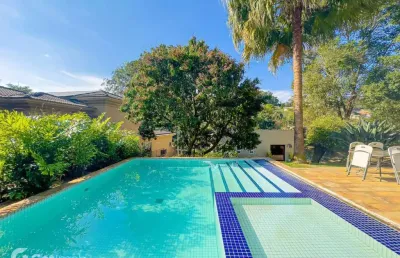 Casa em condomínio fechado com 3 quartos à venda na avenida ribeirão preto, 394, residencial tamboré, barueri por r$ 7.400.000