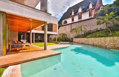 Casa em condomínio fechado com 3 quartos à venda na marília, 222, residencial tamboré, barueri por r$ 20.000.000