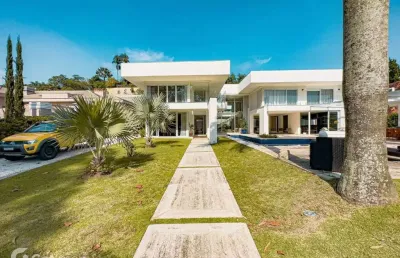 Casa em condomínio fechado com 5 quartos à venda na ourinhos, 710, residencial tamboré, barueri por r$ 20.700.000
