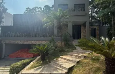 Casa em condomínio fechado com 4 quartos à venda na turim, 151, vila engenho novo, barueri por r$ 6.650.000