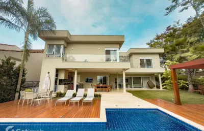 Casa em condomínio fechado com 4 quartos à venda na alameda das cássias, 173, tamboré, santana de parnaíba por r$ 10.500.000