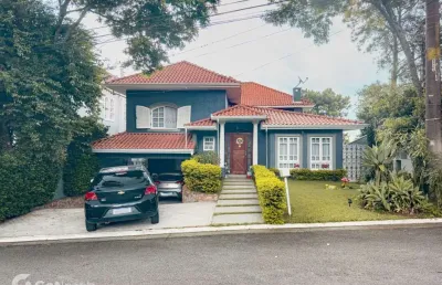 Casa em condomínio fechado com 3 quartos à venda na alameda madrepérola, 294, alphaville, santana de parnaíba por r$ 2.800.000