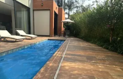 Casa em condomínio fechado com 3 quartos à venda na ametista, 205, alphaville, santana de parnaíba por r$ 4.350.000