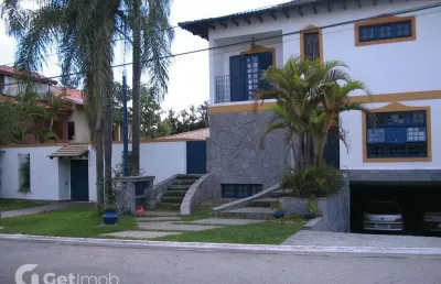 Casa em condomínio fechado com 2 quartos à venda na alameda dos antúrios, 64, alphaville, santana de parnaíba por r$ 5.500.000