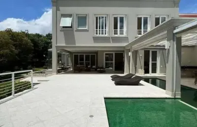 Casa em condomínio fechado com 6 quartos à venda na bucarest, 385, alphaville residencial zero, barueri por r$ 16.500.000