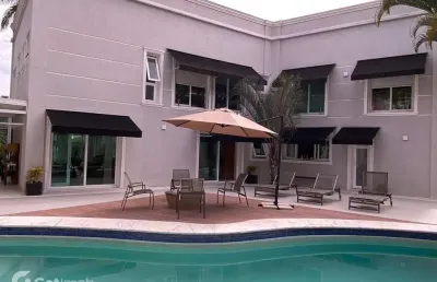 Casa em condomínio fechado com 4 quartos à venda na chile, 441, alphaville residencial dois, barueri por r$ 12.000.000