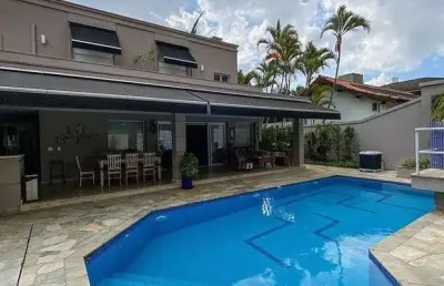 Casa em condomínio fechado com 4 quartos à venda na alameda argentina, 286, alphaville centro industrial e empresarial/alphaville., barueri por r$ 8.500.000