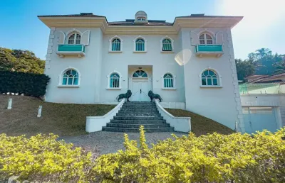 Casa em condomínio fechado com 5 quartos à venda na avenida ribeirão preto, 365, tamboré, barueri por r$ 10.000.000