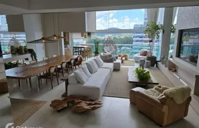Apartamento com 4 quartos à venda na avenida parkinson, 71, alphaville empresarial, barueri por r$ 5.200.000