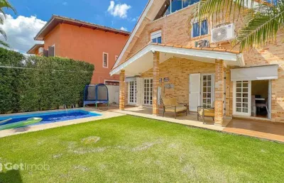 Casa em condomínio fechado com 3 quartos à venda na alameda maringá, 278, alphaville, santana de parnaíba por r$ 2.350