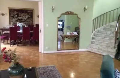 Casa com 4 quartos à venda na rua zequinha de abreu, 12, pacaembu, são paulo por r$ 3.490.000
