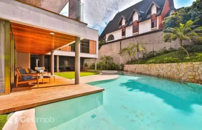 Casa em condomínio fechado com 3 quartos à venda na marília, 22, residencial tamboré, barueri por r$ 20.000.000