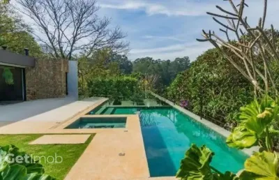 Casa em condomínio fechado com 4 quartos à venda na barretos, 491, residencial tamboré, barueri por r$ 13.000.000