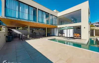 Casa em condomínio fechado com 4 quartos para alugar na das águas, 235, cidade tamboré, santana de parnaíba por r$ 26.000