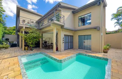 Casa em condomínio fechado com 5 quartos para alugar na das orquídeas, 375, alphaville, santana de parnaíba por r$ 22.000