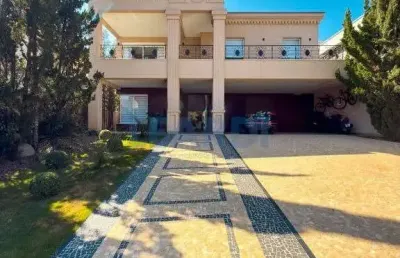 Casa em condomínio fechado com 5 quartos para alugar na mangabeira, 655, residencial morada dos lagos, barueri por r$ 55.000