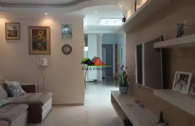 Sobrado 219 m² á venda na vila bela vista em santo andré, 3 dormitórios, 4 vagas