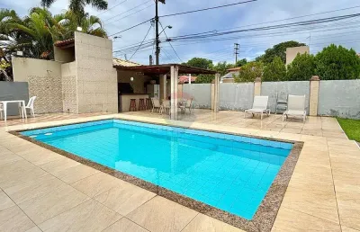 'viva no paraíso: casa de luxo em recreio ipitanga'