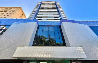 'apartamento vista mar na pituba - imperdível!' : 4/4, 1 suíte, 2 varandas, 3 vagas de garagem, portaria 24h, lazer completo