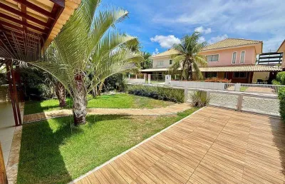 Casa 5/4 em condomínio fechado - buraquinho, lauro de freitas
