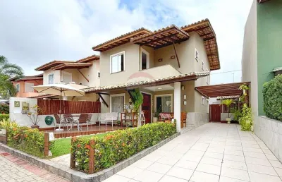 Casa duplex com 4/4 com energia solar - pitangueiras, lauro de freitas