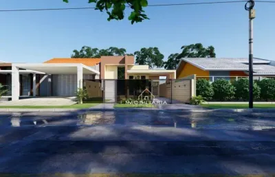 Casa com 3 dormitórios à venda, 80 m² por r$ 520.000,00 - iguaçu - fazenda rio grande/pr